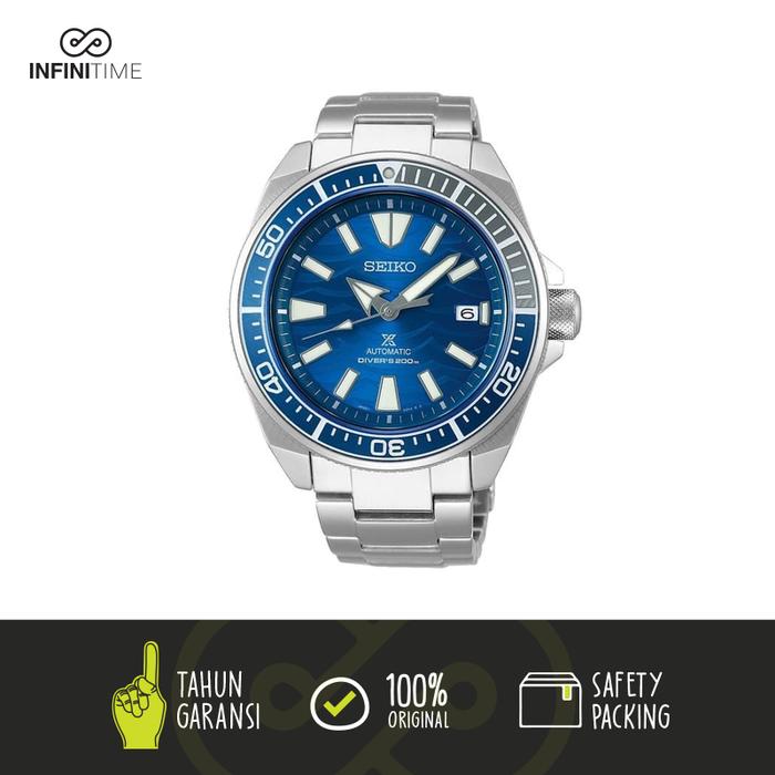 Jam Tangan Seiko Samurai Save The Ocean Great White Shark SRPD23K1 Pria
