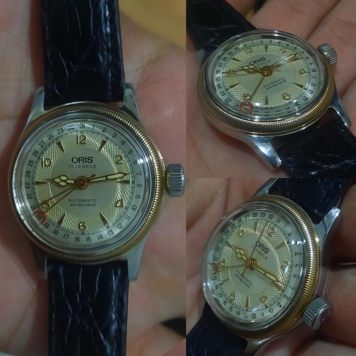 Jam Oris Big Crown Pointer Vintage Original Swiss Longines Omega Seiko
