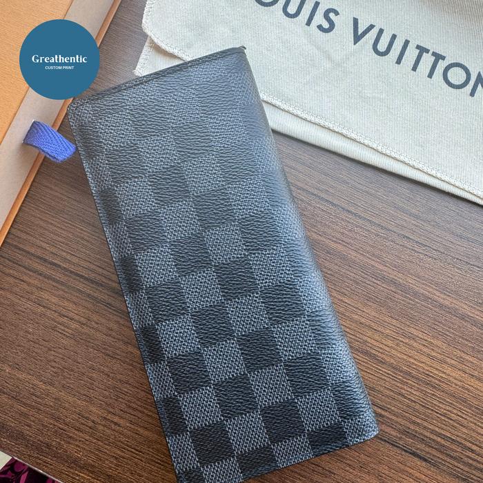 Louis Vuitton Brazza Damier Men's Wallet Authentic 2022 Dompet LV Second