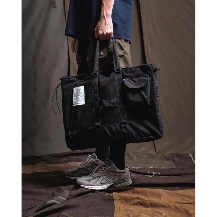 Blue Chamber Tote Bag Calder