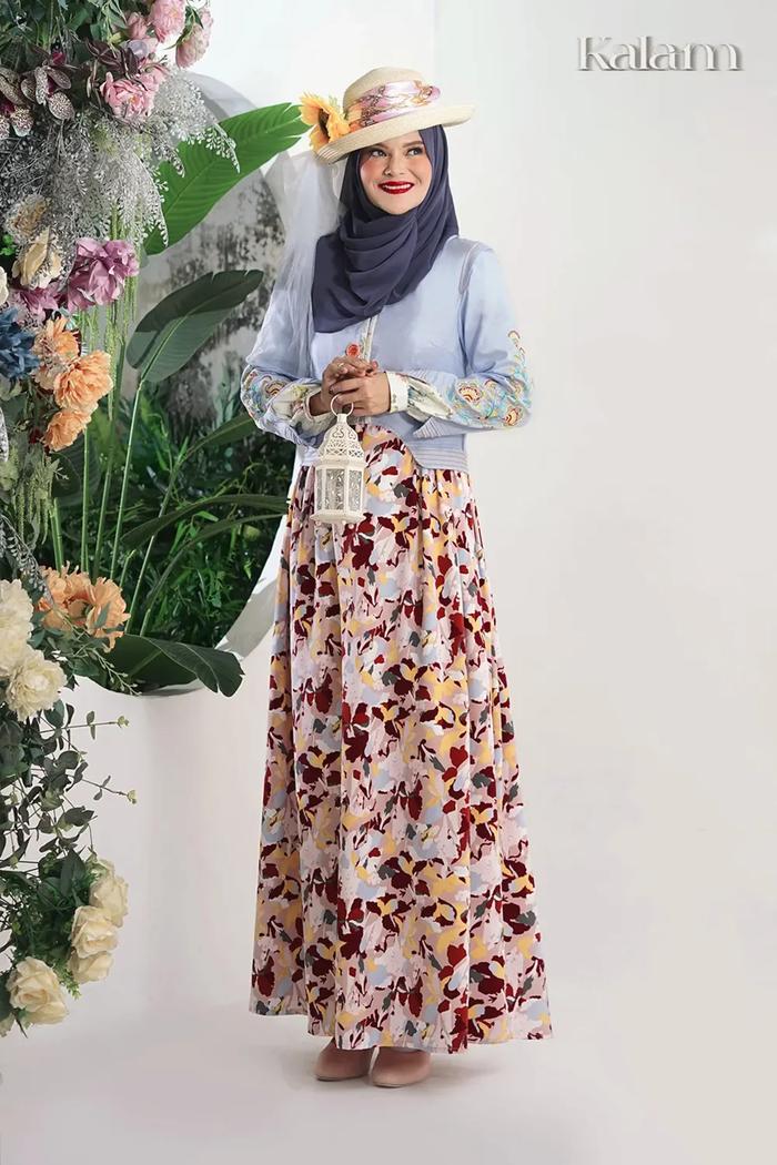 Gamis Kontemporer: Gamis Muslim Kontemporer Tuneeca & Terry Shahab (Tuneeca X Terry Gamis Chloe) by
