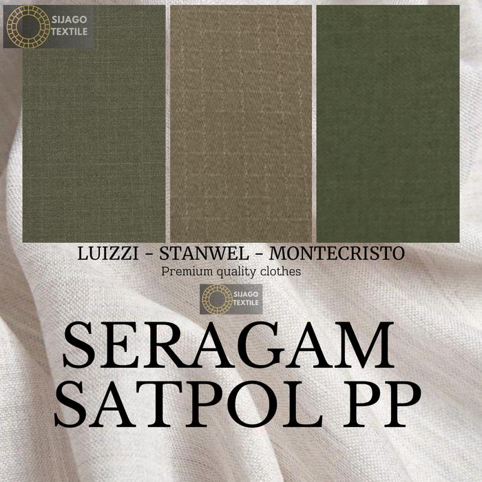 Bahan kain  SATPOL PP semi wool - /10cm - Luizzi - Montecristo - Stanwell