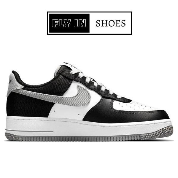 Nike Air Force 1 Low LV8 EMB Black Silver BNIB Original