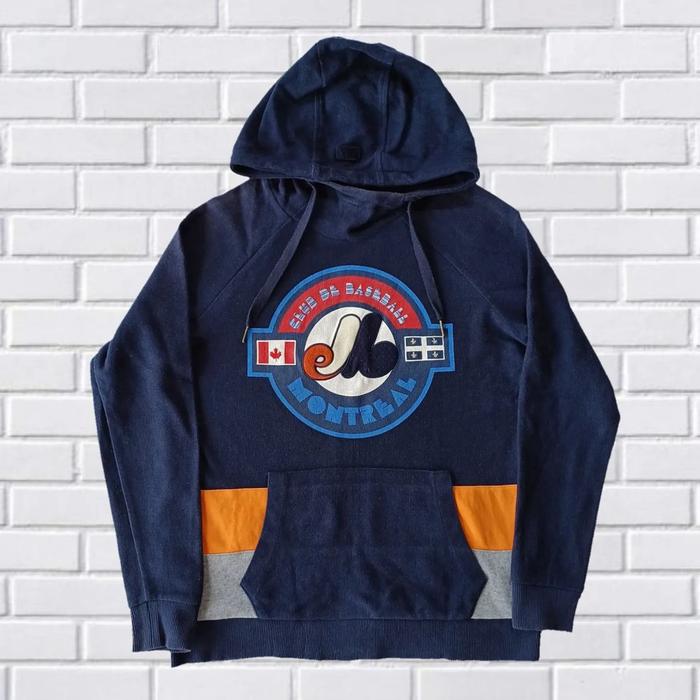 HOODIE MLB MONTREAL, SIZE M (SECOND BRANDED) PEKAT, HD0053