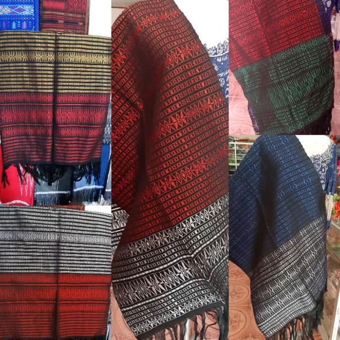 NEW BAHAN JAS ETNIK BATAK BAHAN JAS MOTIF PUCCA KAIN TENUN BAHAN JAS