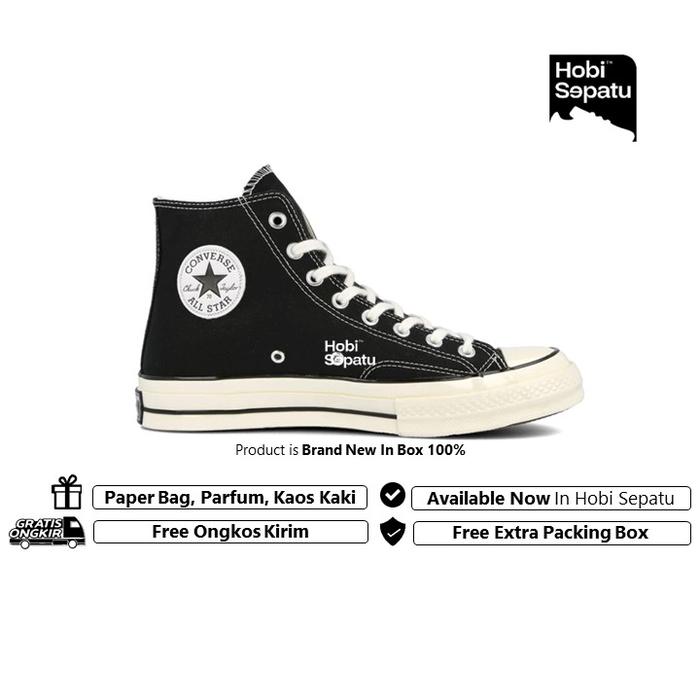 Converse 70s / converse 70s original / sepatu converse hitam /Sneakers