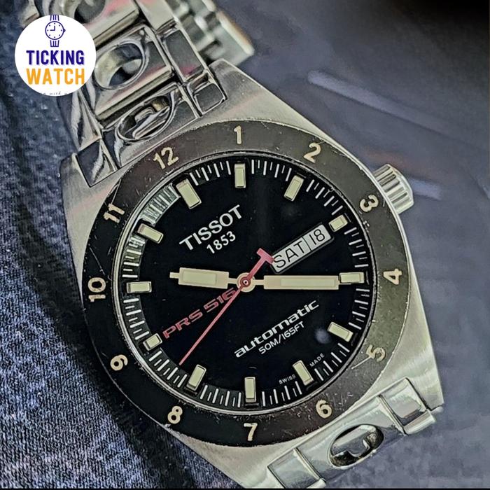 Tissot PRS 200 T0674172203101 Jam Tangan Pria Sport Kuarsa 41mm Stainless Steel dengan Lapisan PVD Yellow Gold