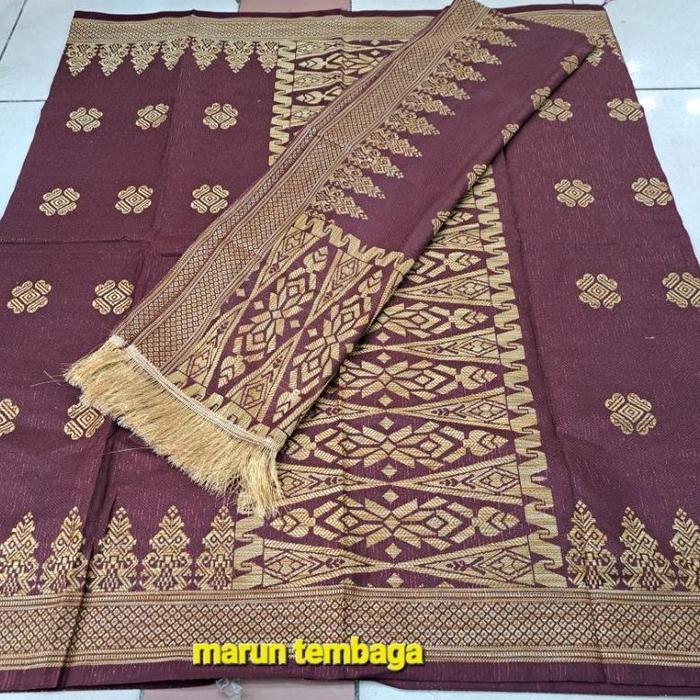 NEW (COD) bahan kain songket Palembang set/songket Palembang satu set