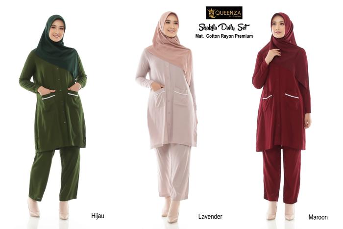 Tunic Muslimah Shakila Series | Shakila Tunic Wanita Muslimah