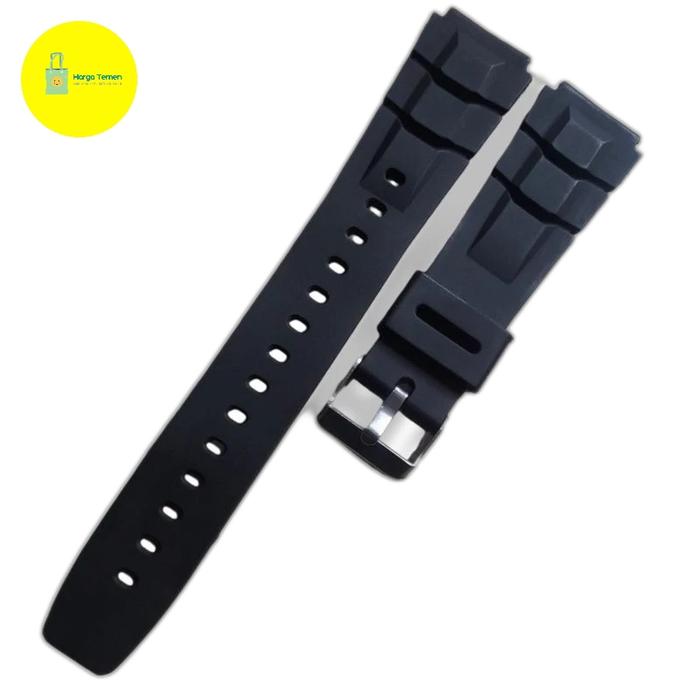 Tali Jam Tangan Eiger Makalo Strap Karet Rubber Jam Tangan QNQ QQ Casio Universal 20mm