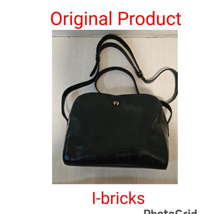 Tas Aigner Preloved Original Crossbody Black