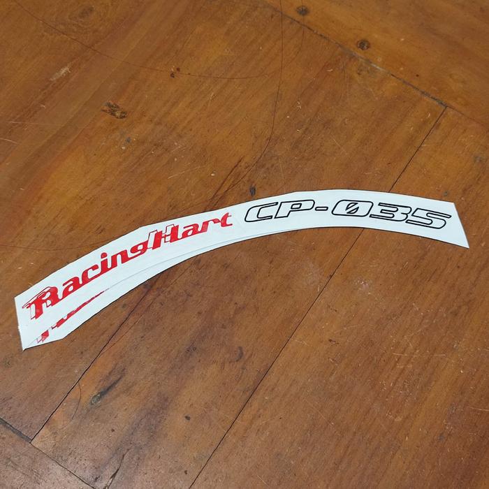 Racing hart cp035 stiker velg