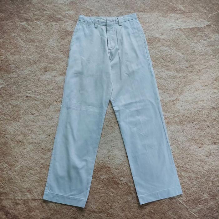Celana panjang chinos pria DOCKERS K-1 Khaki kancing banyak casual