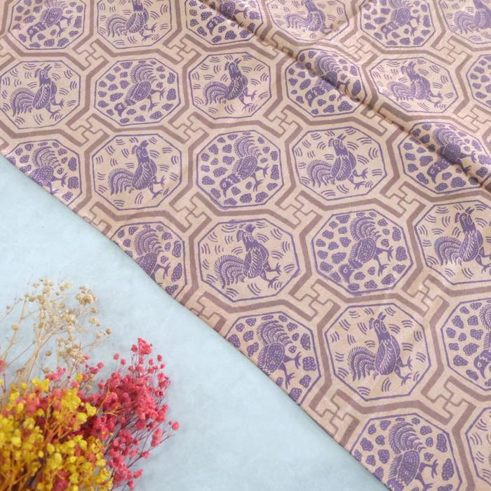 KAIN BATIK BABYFLY MOTIF AYAM ANGKIN KHAS CIREBON TRUSMI AMANAHBATIK