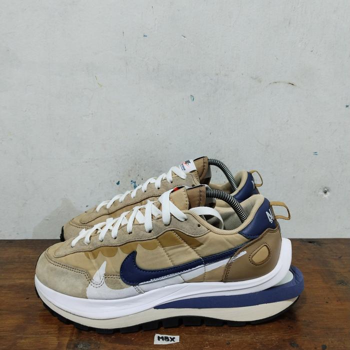 sepatu second ori nike sacai vaporwaffle sesame blue size 42