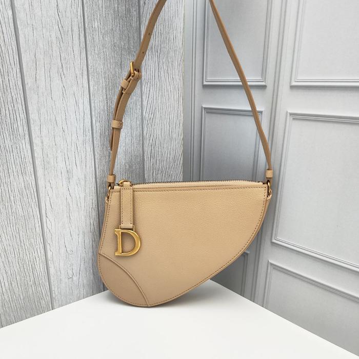 bag CD tas Saddle Rodeo Leather beige ghw