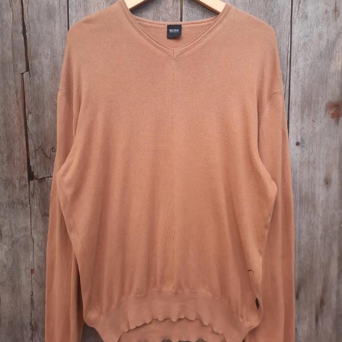 knitwear hugo boss sweater rajut second original preloved