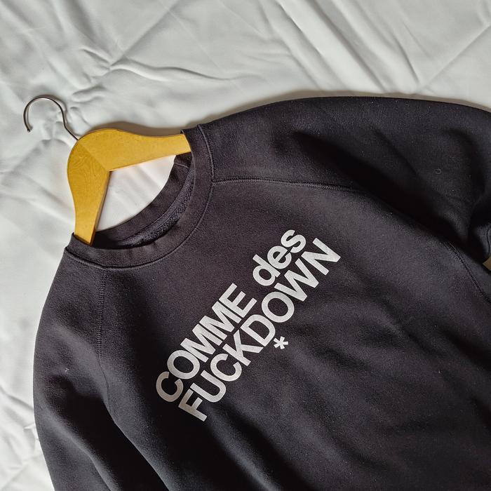 Sweatshirt crewneck Comme des fuckdown