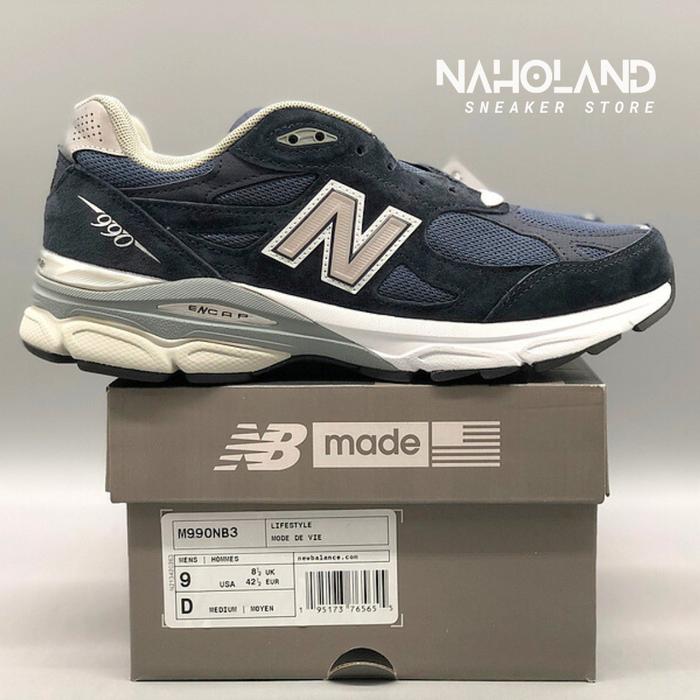 New Balance 990v3 MiUSA Navy Denim M990NB3 (Size 40-46.5)