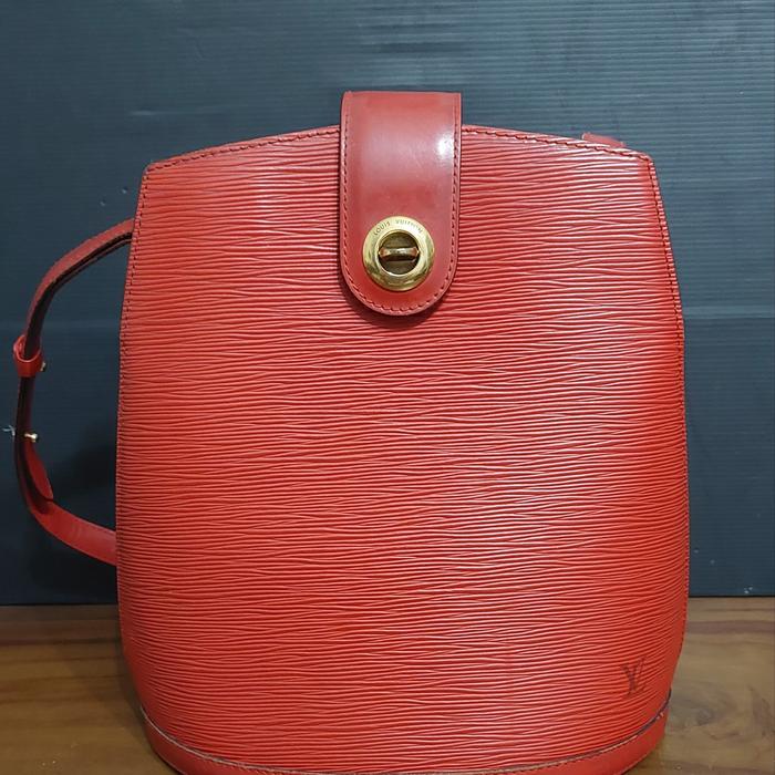 Tas authentic Louis Vuxxton LV Cluny Red Epi Leather