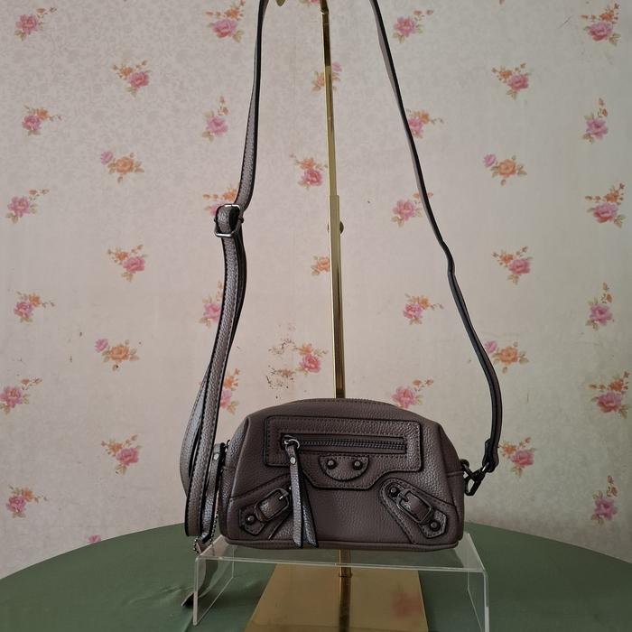 mini sling bag kulit asli