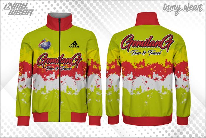 JAKET JERSEY FREE DESIGN CUSTOM MERPATI FREE DESIGN