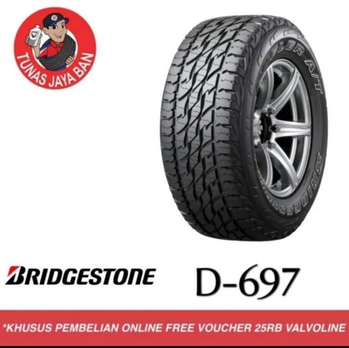 Ban Mobil Bridgestone DUELER D-697 (A/T) LVR  245/75 R16 Toko Surabaya 245 75 16