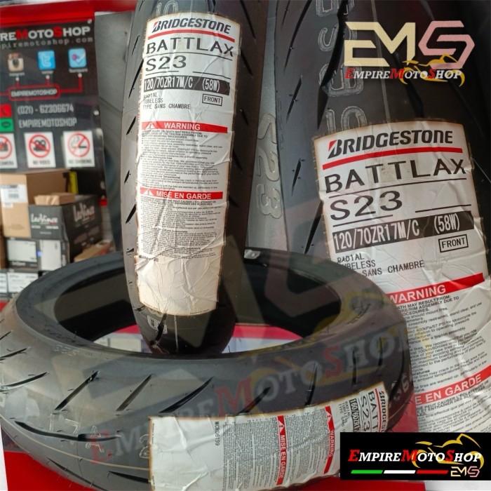 Ban Battlax S23 120 / 70 - 17 & 160 / 60 - 17 120 & 160