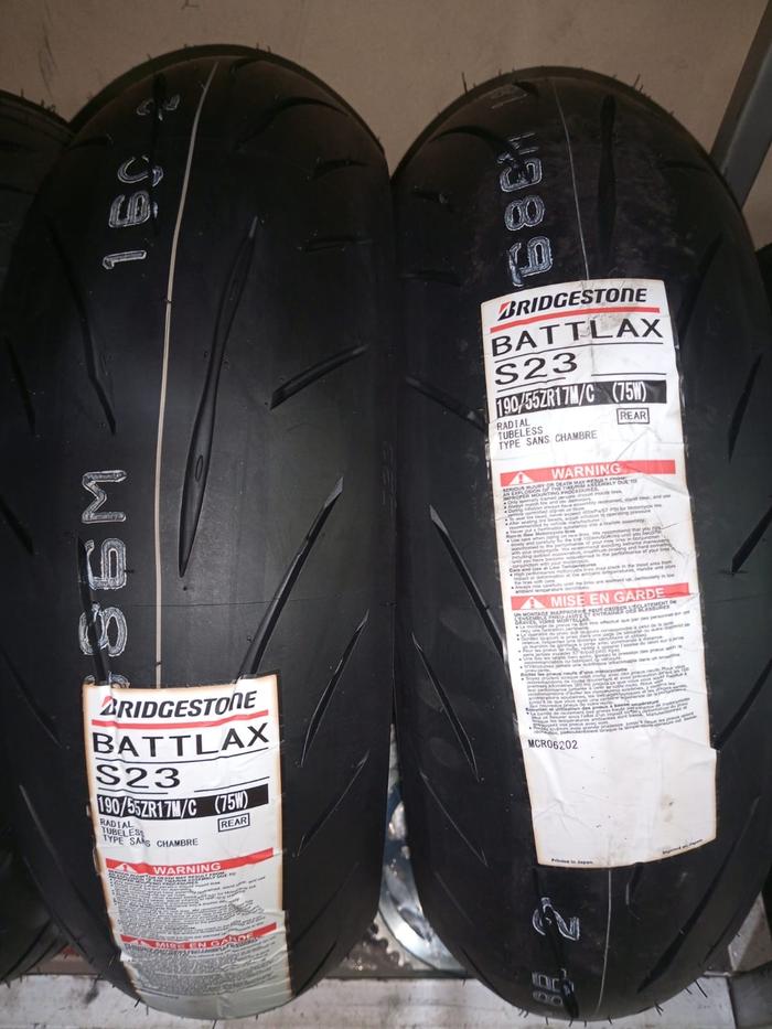 Ban Battlax S23 190-55 17 Ban Battlax Bridgestone 190-55 17