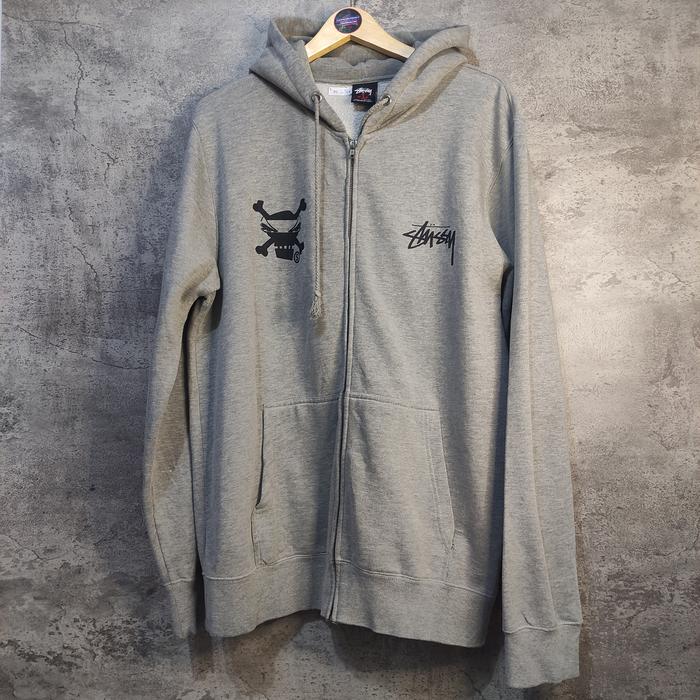 Hoodie Zipper Stussy battle axes