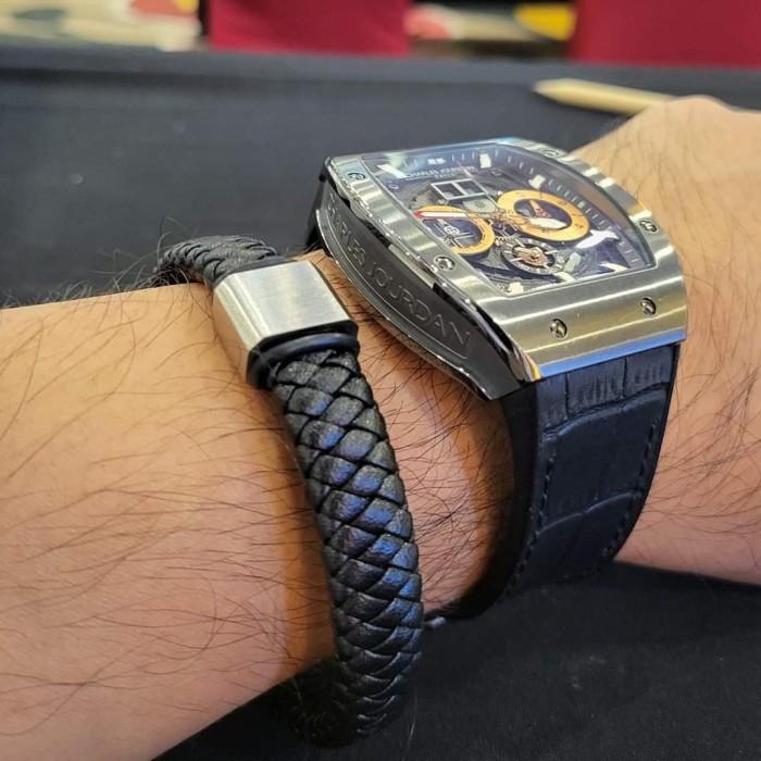 PROMO! KK Liforce Leather Bracelet Gelang Kesehatan KK Indonesia
