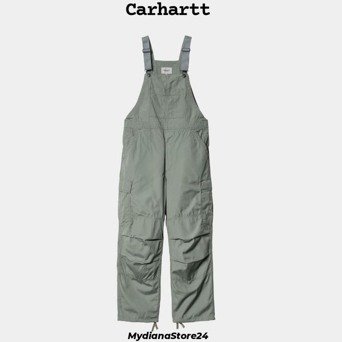 CARHARTT WIP - CARHARTT CARGO BIB OVERALL - DOLLAR GREEN