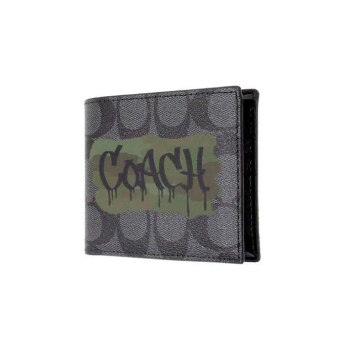 Dompet CC F37333 Wallet Signature Canvas with Graffiti