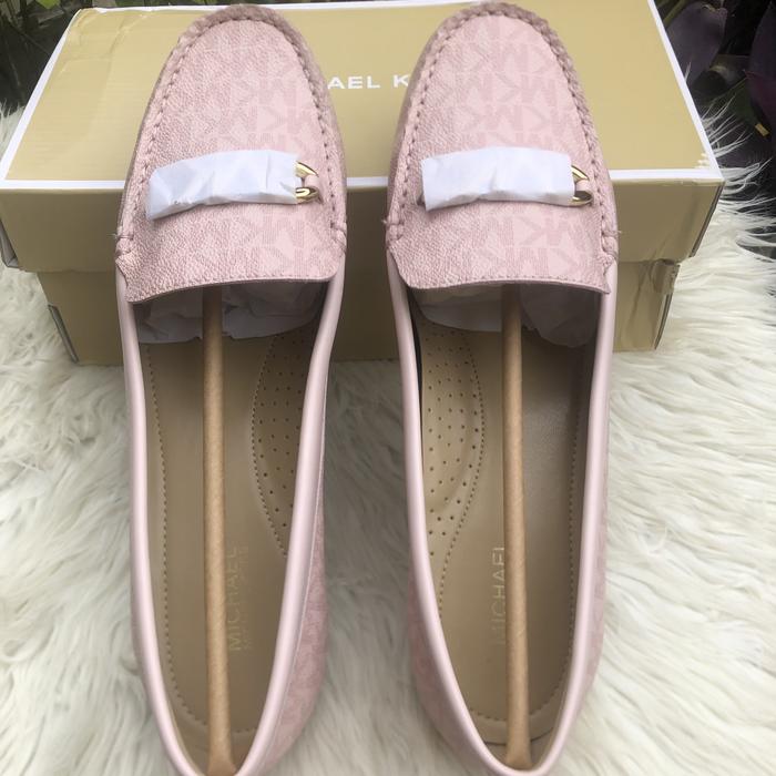 Michael Kors Shoes Flat Reed Loafer, Sepatu MK