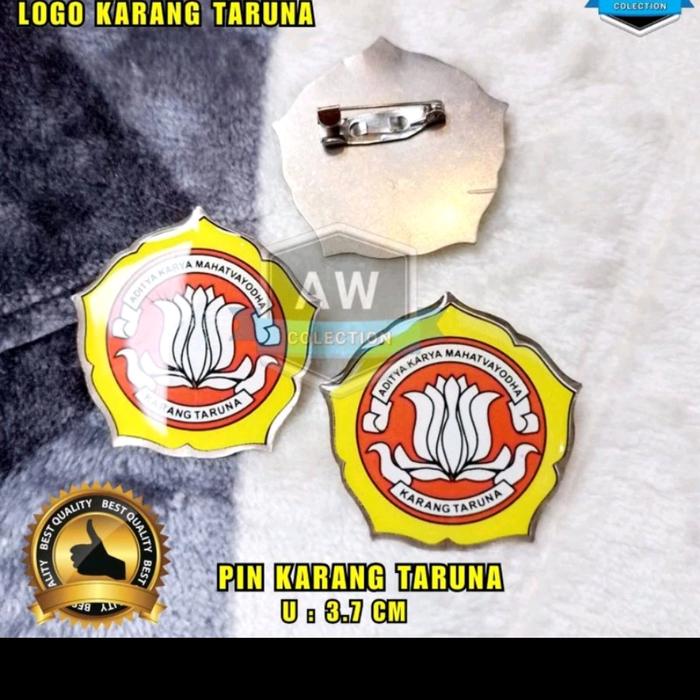 Pin Bros Pin Dada Logo Karang Taruna Peniti