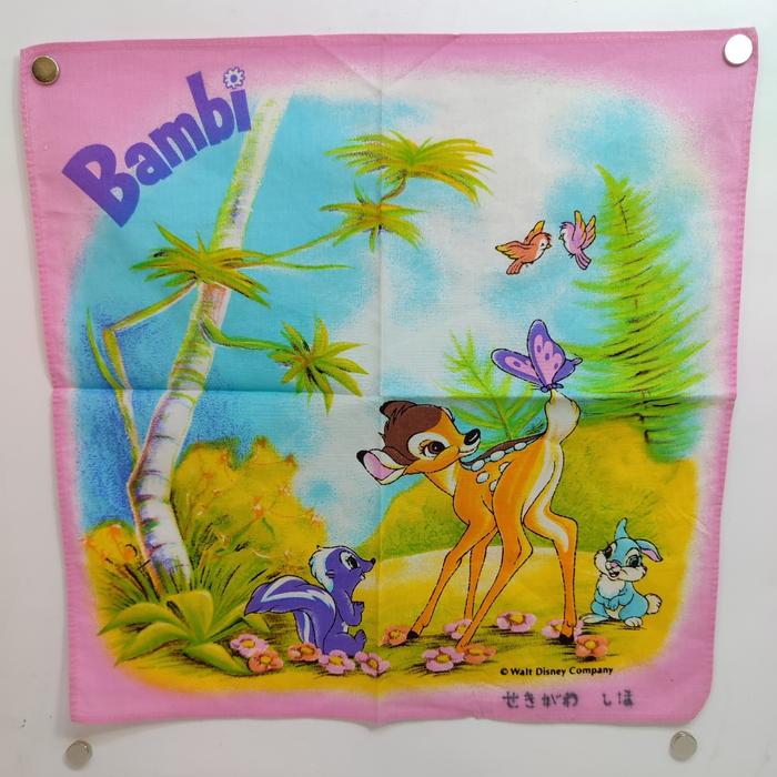 sapu tangan pL 30x30cm vintage handkerchief original