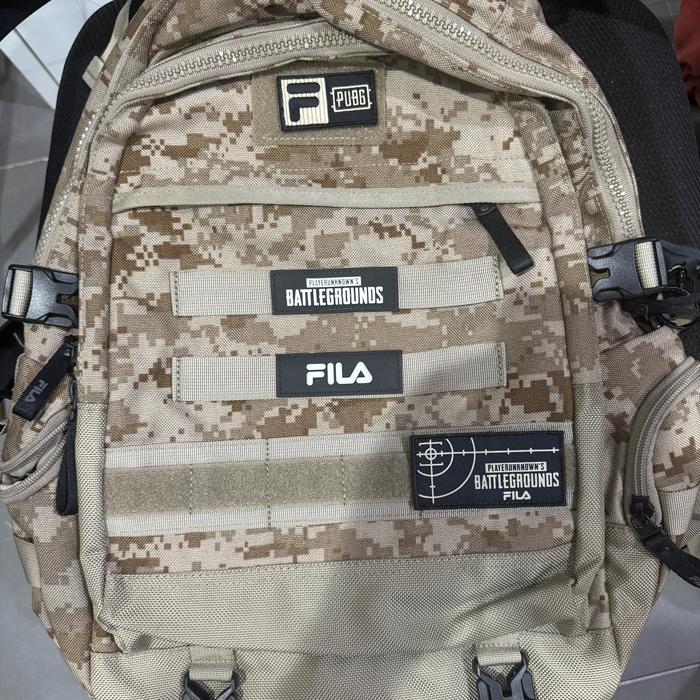 Tas ransel FILA x PUBG ori second