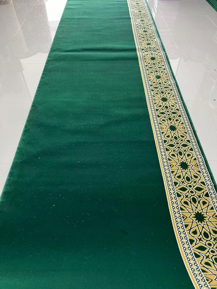 Karpet Masjid Super Fatih Import Turki Size 120 Cm X 12 Meter