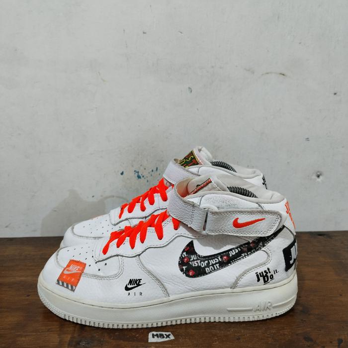 sepatu second ori nike af1 just do it size 40
