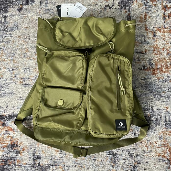 Converse Rucksack Backpack Cosmic Turtle / Cave Moss 100%Original