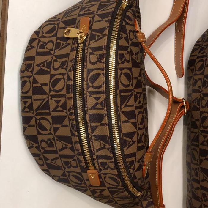 Tas bonia original monogram waistbag tas pinggang