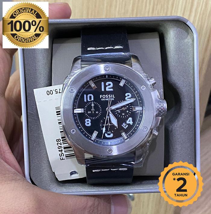 Fs4928 Black Dial leather strap 45mm original
