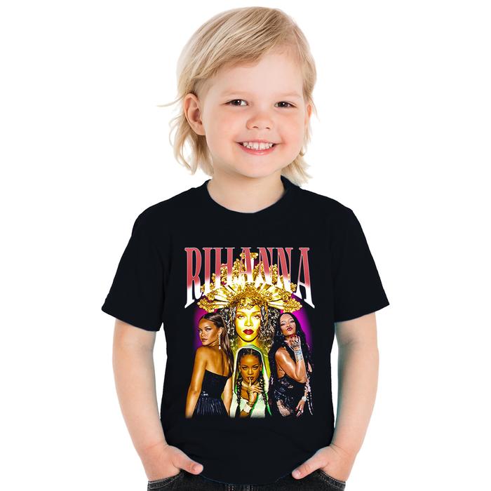 Kaos T shirt anak anak musik rihanna