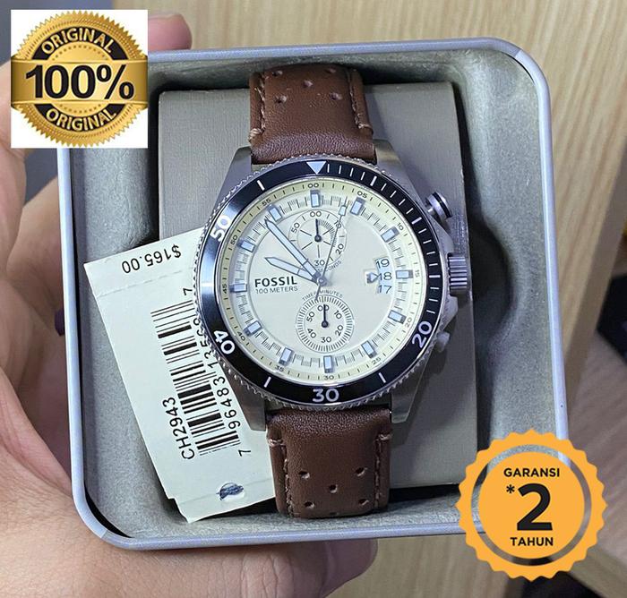 [ ORIGINAL ] F0SSIL CH2943 Wakefield Chronograph 44mm Fullset