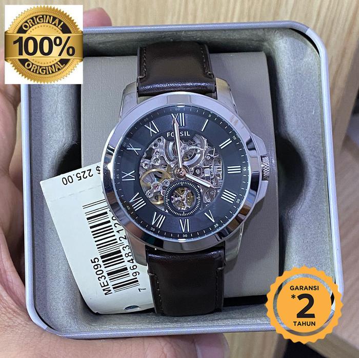 F0SSIL Me3095 Brown Automatic 44mm Original
