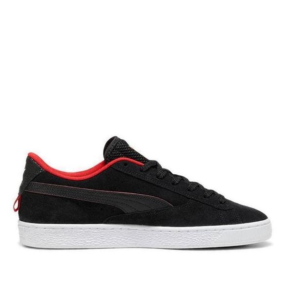 Sepatu Puma Ferrari Suede Torque Black Men Original Limited