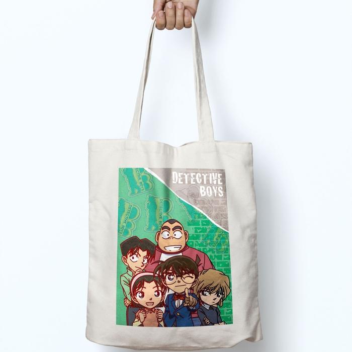TOTEBAG CANVAS / Totebag Anime detective conan / tote bag detective conan / totebag anime / totebag