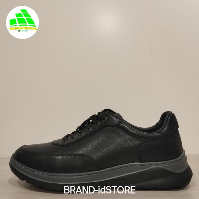 Andrew Original W B-009-01 Sepatu Casual Pria 100% Kulit Asli Black
