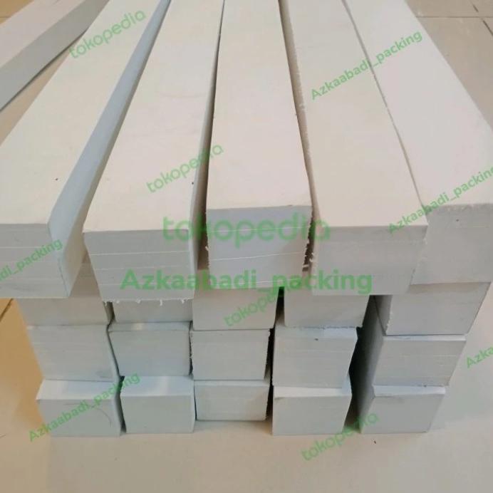 spon Eva tebal 50mm 100mm x 1000mm( putih)