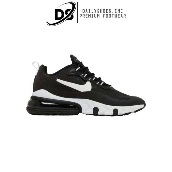 Nike Air Max 270 React Black White ORIGINAL PREMIUM